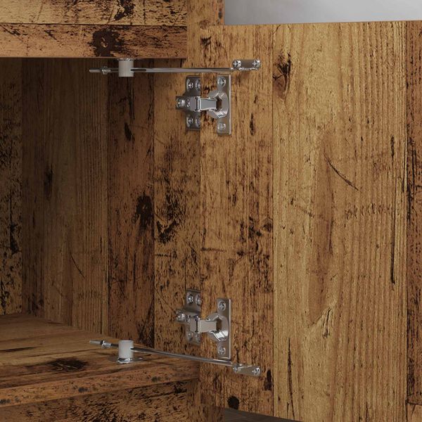 vidaXL Cerniera a supporto per coperchio 12 pcs Argento Ferro