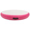vidaXL Tappetino Ginnastica Gonfiabile con Pompa 100x100x20cm PVC Rosa