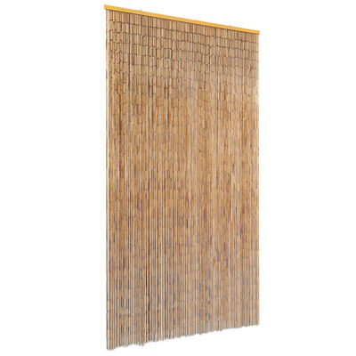vidaXL Tenda Antimosche per Porte in Bambù 100x220 cm