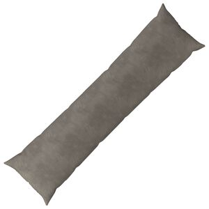 vidaXL Federa HEERLEN Grigio Chiaro 40 x 145 cm Velluto