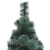 vidaXL Albero di Natale artificiale pre-illuminato con set di palle