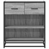 vidaXL Credenza Grigio Sonoma 68x35x76 cm in Legno Multistrato