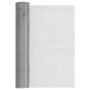 vidaXL Rete per schermatura 40 x 500 cm 30 Mesh Argento