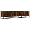 vidaXL Mobile Porta TV Rovere Fumo 180x35x41 cm in Truciolato