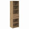 vidaXL Credenza Rovere artigianale 50 x 42,5 x 185 cm