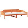 vidaXL Letto senza Materasso Marrone Cera 90x190 cm in Legno di Pino
