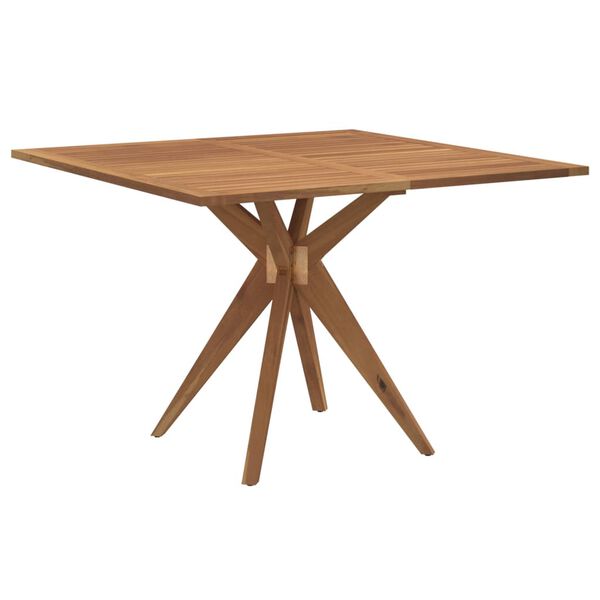 vidaXL Set da Pranzo per Giardino 5 pz in Legno Massello di Acacia