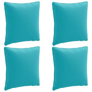 vidaXL Cuscini per Schiena a 4 Pezzi PUTTEN 4 pcs 100% Poliestere