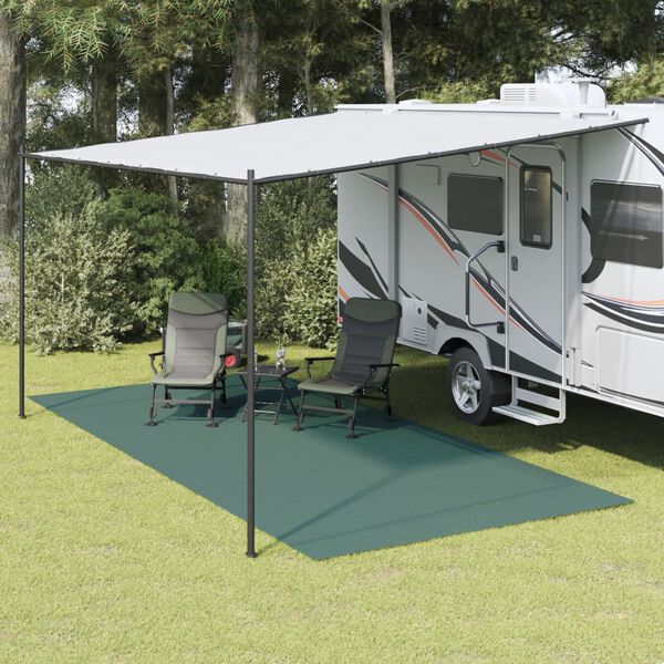 vidaXL Tappeto da Tenda Verde 5,5x2,5 m