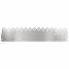 vidaXL Bordure per prato 20 pz 103 x 0,05 x 22 cm Acciaio inossidabile