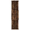 vidaXL Libreria/Divisorio Rovere Fumo 80x24x96 cm in Legno Ingegnerizzato