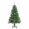 vidaXL Albero di Natale artificiale con 150 LED Verde 150 cm