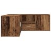 vidaXL Mobile Angolare Legno Antico 200x40x45 cm in Truciolato