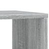 vidaXL Tavolino con Ruote Grigio Sonoma 50x30x55 cm Legno Multistrato