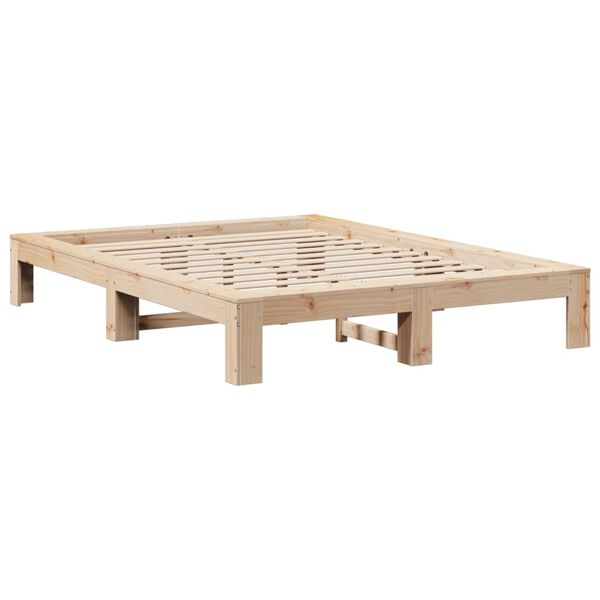 vidaXL Letto senza Materasso 150x200 cm in Legno Massello di Pino