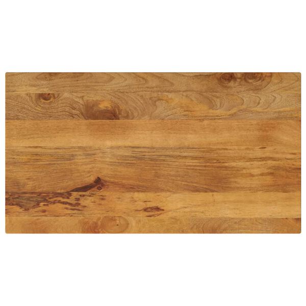 vidaXL Piano per Tavolo 110x60x3,8cm Rettangolare Legno Massello Mango