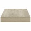 vidaXL Scaffale a Parete Rovere 40x23x3,8 cm in MDF