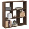 vidaXL Libreria Divisorio Rovere Marrone 102x29x103,5 cm in Truciolato
