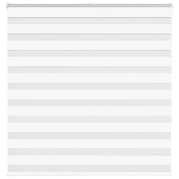 vidaXL Tenda a Rullo Zebra Larghezza Tessuto 140,9 cm Poliestere