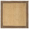 vidaXL Tappeti per area Grigio 300 x 300 cm Juta
