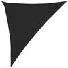 vidaXL Vela Parasole 160 g/m&sup2; Nera 3x4x5 m in HDPE