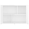 vidaXL Credenza Bianco Lucido 80x30x54 cm in Legno Multistrato