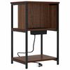 vidaXL Armadio da Notte Rovere Marrone 40 x 40 x 61 cm