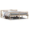 vidaXL Letto per Anziani con Testiera 200x200 cm Legno Massello Pino