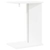 vidaXL Tavolino Bianco 35 x 25 x 50 cm Legno multistrato