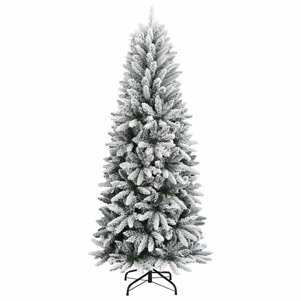 vidaXL Albero di Natale artificiale con 300 LED Bianco 210 cm