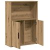 vidaXL Libreria Rovere Artigianale 60x24x85 cm in Truciolato
