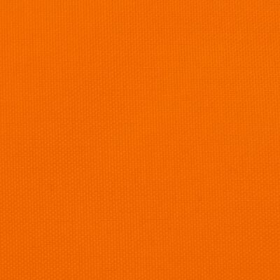 vidaXL Parasole a Vela Oxford Triangolare 4x5x6,4 m Arancione