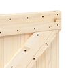 vidaXL Testiera 90x104 cm in Legno Massello di Pino