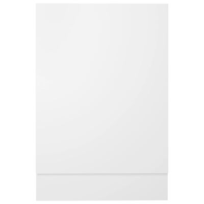 vidaXL Pannello Lavastoviglie Bianco 45x3x67 cm Legno Multistrato