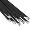 vidaXL Fascetta per Cavi 12 pz 7,9 x 800 mm Nero