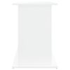 vidaXL Supporto per Acquario 101x41x58 cm in Legno Multistrato Bianco