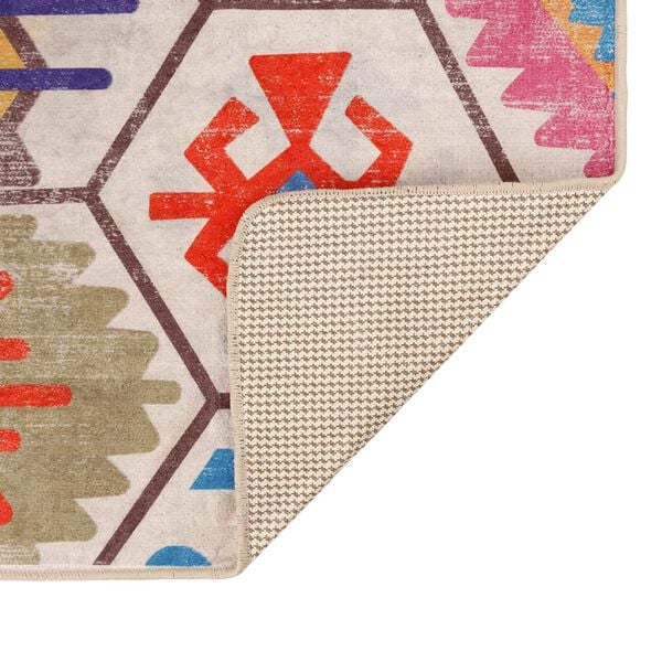 vidaXL Tappeto Lavabile Multicolore 160x230 cm