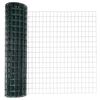 vidaXL Recinzione Euro con palo 10 x 1,4 m Acciaio rivestito in PVC