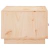 vidaXL Tavolino da Salotto 80x50x35 cm Legno Massello di Pino
