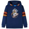 vidaXL Felpa con Cappuccio per Bambini Blu Marino 92