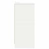 vidaXL Comodini 2 pcs Bianco 40 x 30 x 467 cm Legno multistrato