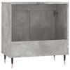 vidaXL Armadietto da Bagno Grigio Cemento 58x33x60cm Legno Multistrato
