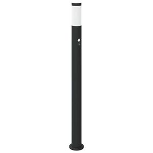 vidaXL Lampada a paletto con sensore 110 cm Acciaio Inox IP44