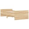 vidaXL Giroletto con Cassetti Rovere Sonoma 75x190 cm Small Single