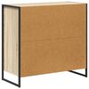 vidaXL Credenza Sonoma 79 x 36 x 75.5 cm Legno multistrato