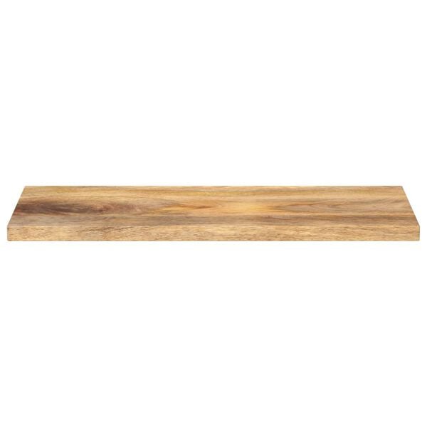 vidaXL Piano per Tavolo 80x20x3,8 cm Rettangolare Legno Massello Mango