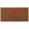 vidaXL Soglia della Finestra Legno Marrone 80 x 45 x 4,5 cm PVC
