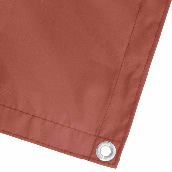 vidaXL Schermo da balcone Terracotta 110 x 300 cm Tessuto Oxford