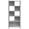 vidaXL Libreria Grigio Sonoma 72x28x172 cm in Legno Multistrato