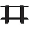 vidaXL Libreria/Divisorio Nero 80x30x51 cm